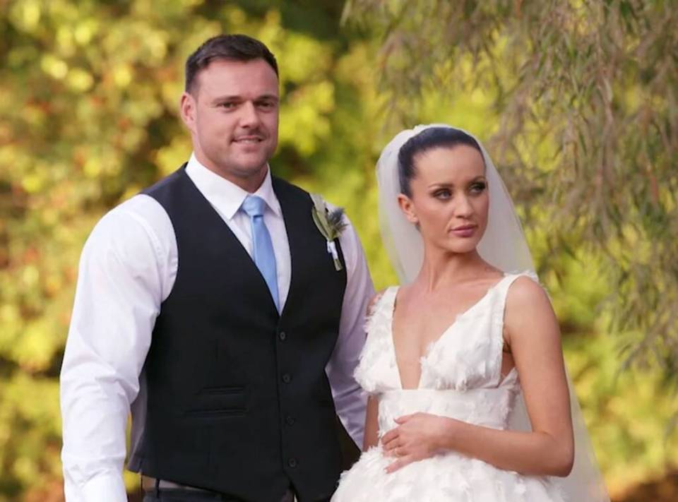 Ines married Bronson on the show
