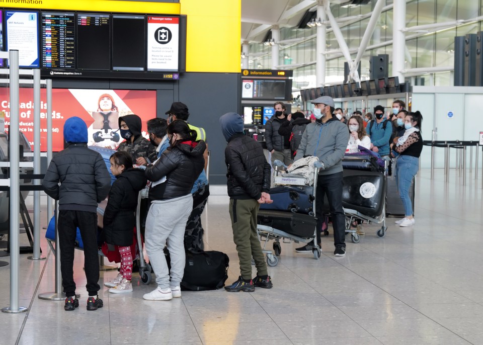 Passengers will be ordered to double up on tests - even if they're not travelling from a 'red list' country