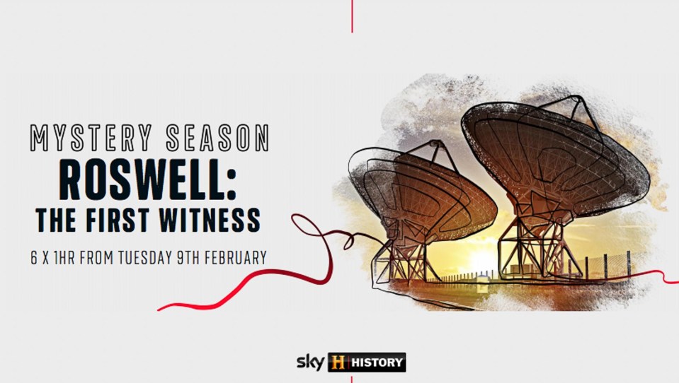 The First Witness premieres on Sky History on Tuesday, February 9
