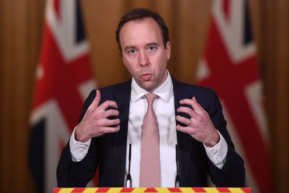 The Health Secretary said last night that people in the eight areas must take "extra special precautions"