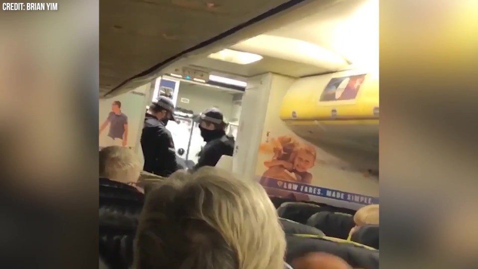 The Brit was drunk on Vodka and told staff: 'F*** off, I’m going to punch you, going to smash your head in'