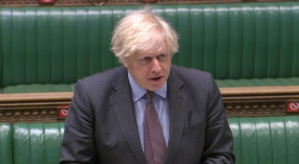 Boris paid tribute to the war veteran