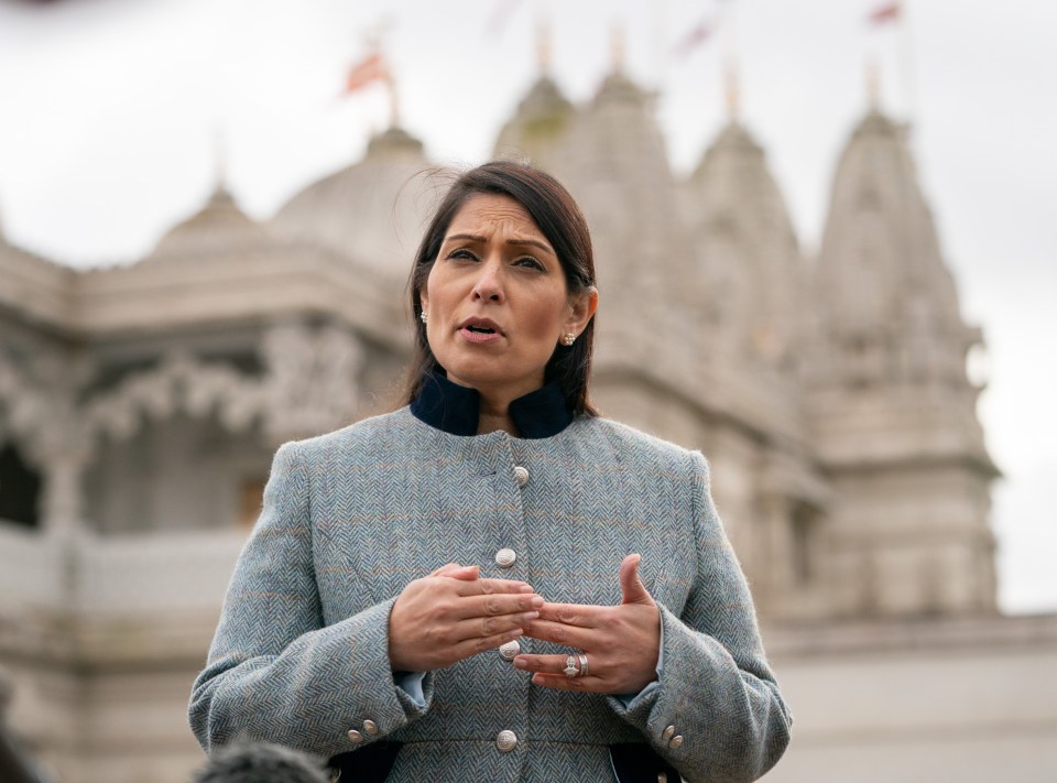 Priti Patel said there are big logistical challenges to rolling out hotel quarantine