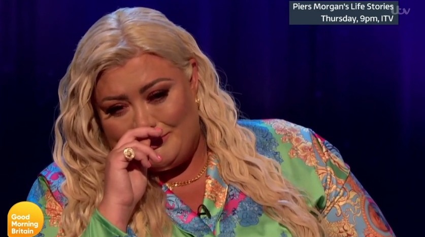 Gemma Collins broke down in tears on Piers Morgan's Life Stories