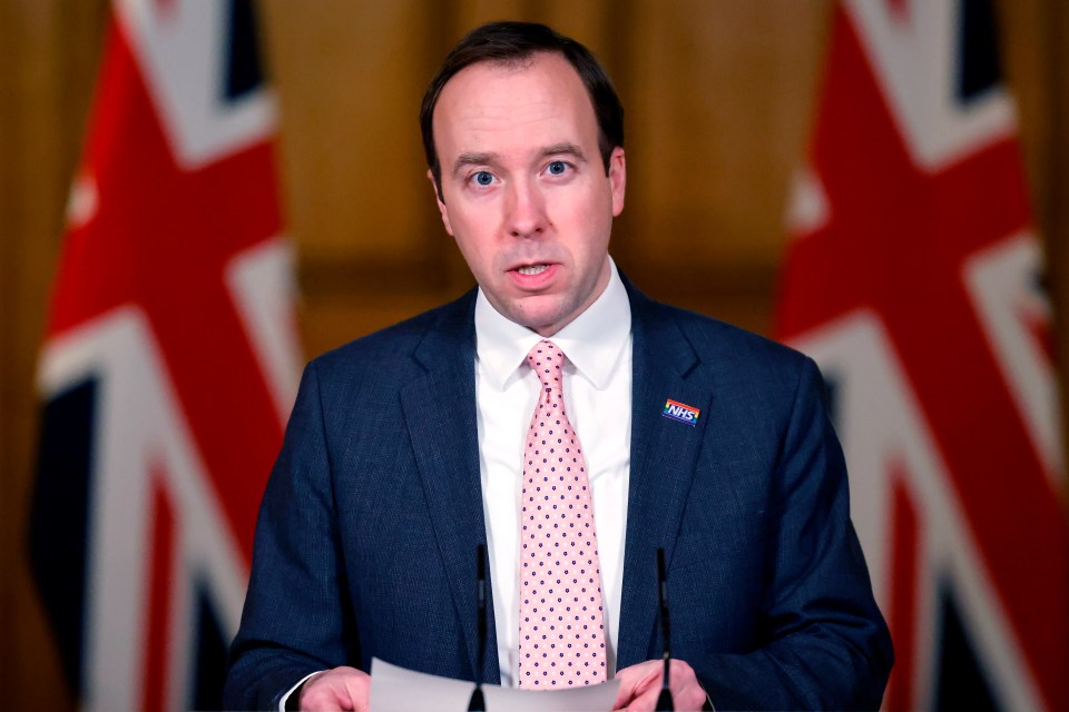 Mr Hancock said yesterday that more government funding would be pumped into research into the most promising remedies so they are available on the NHS within months
