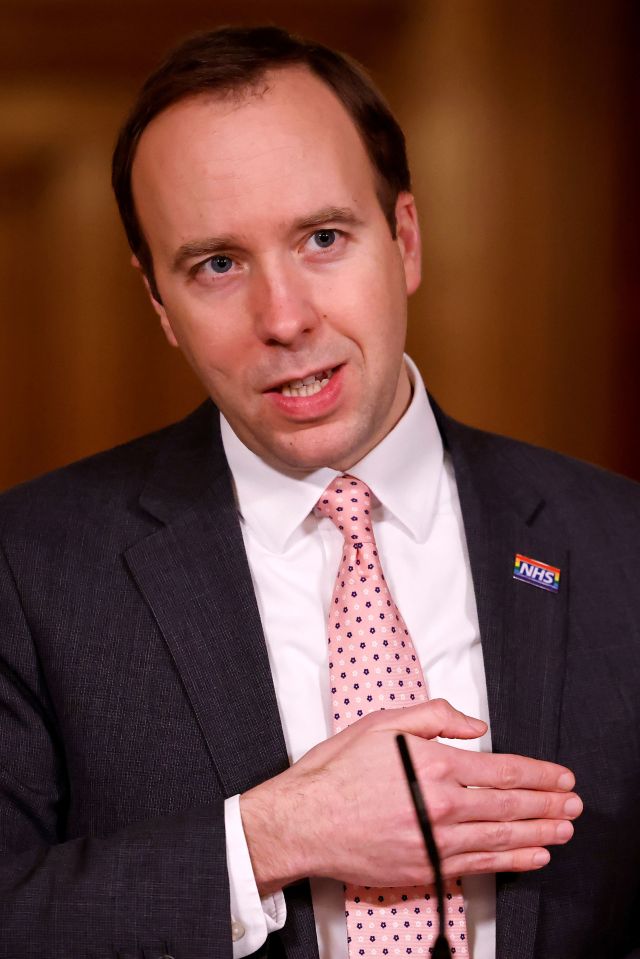 The move could see Heath Secretary Matt Hancock become Education Secretary