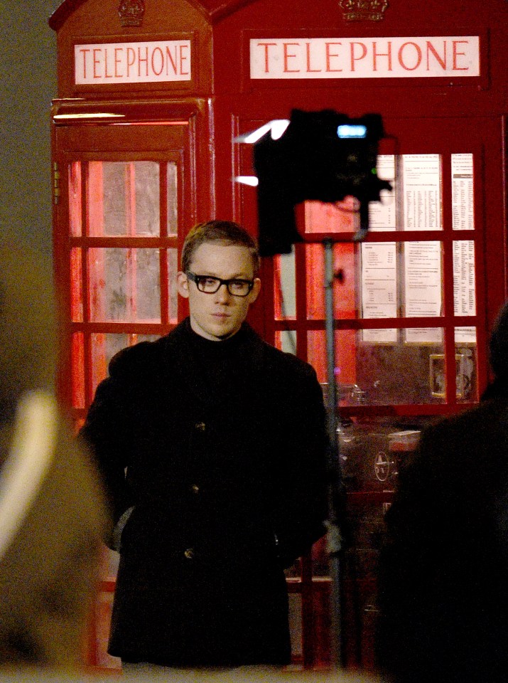 A first look at Joe Cole on the set of ITV's reboot of The Ipcress File
