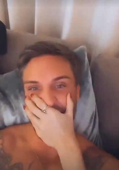 The pair accidentially revealed that they ended up in bed together