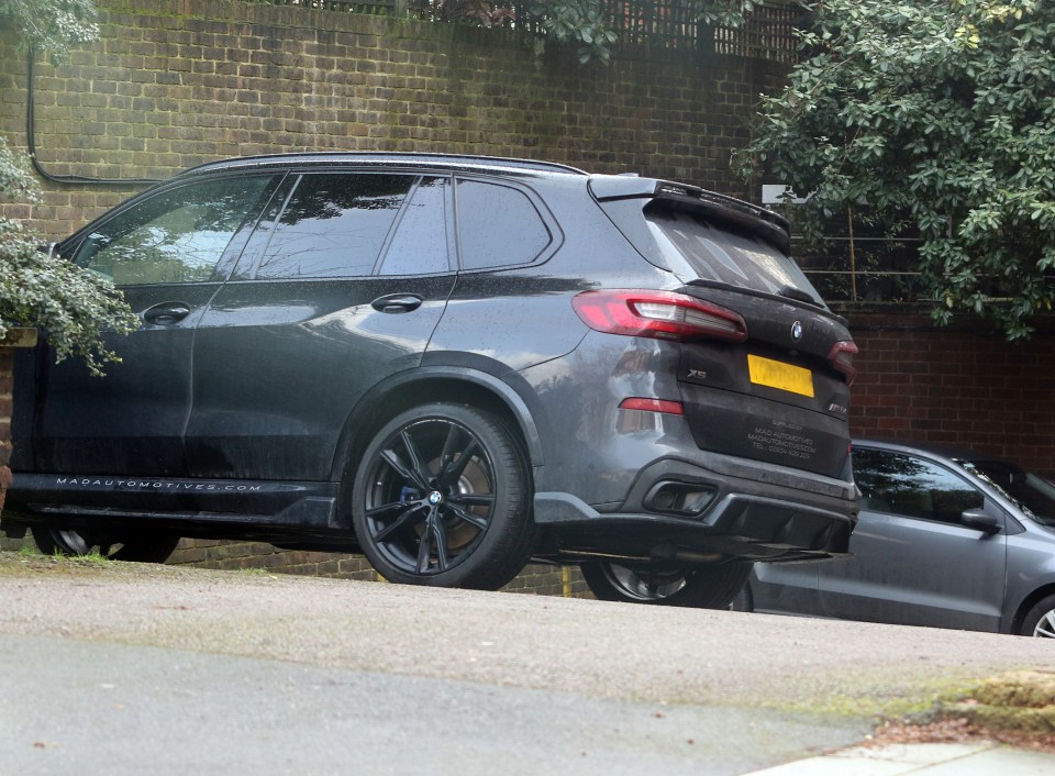 He was moving his BMW SUV from outside Sophie's flat to an underground carpark