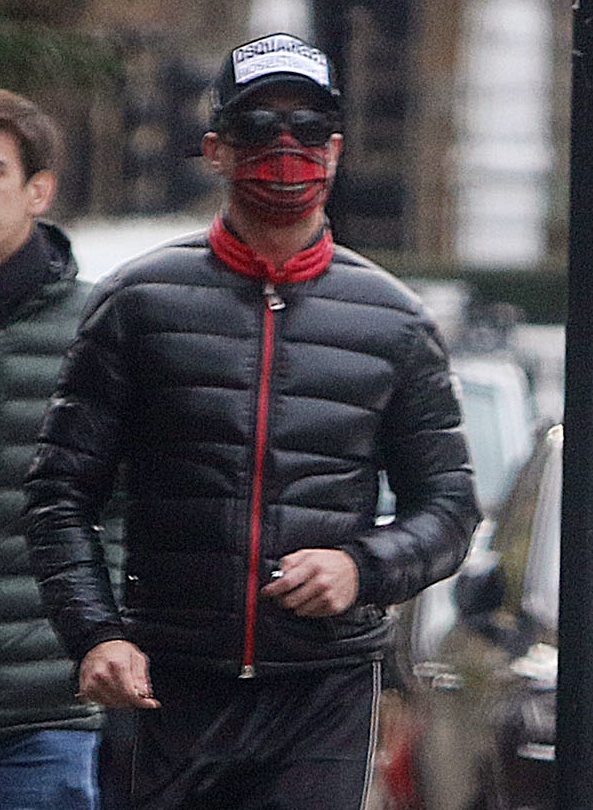 Tom then sheepishly returned to Sophie's flat after driving there from his home in Leeds