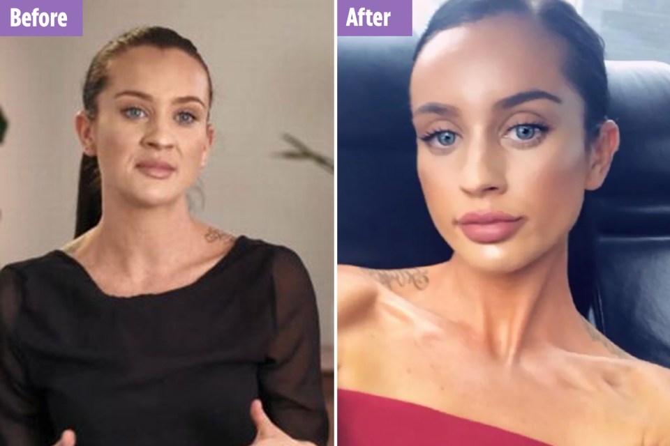 Ines shocked fans with her transformation