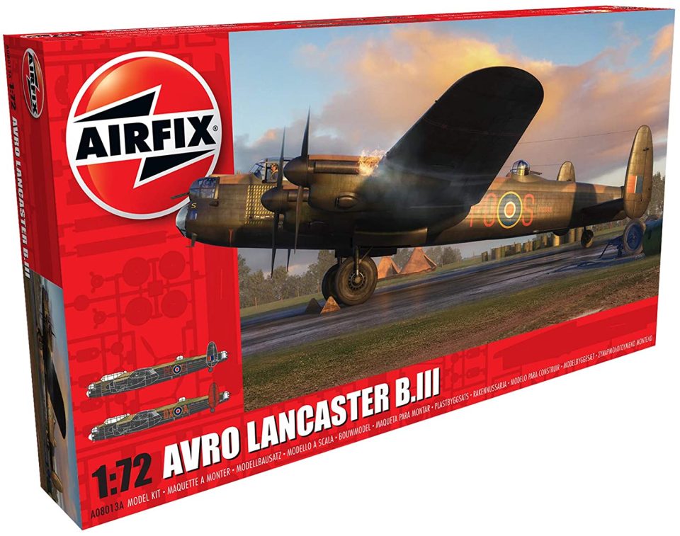 The plane looks just like a real-life AIRFIX model