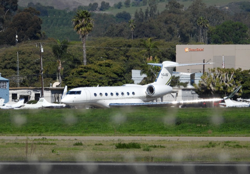 Oprah jetted in on her £50million plane to interview the pair