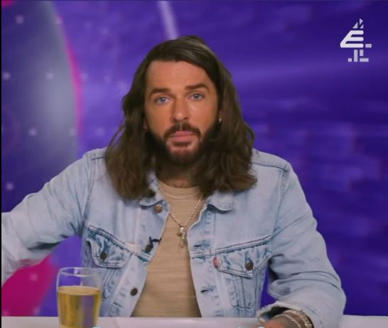 Towie star Pete Wicks joked that Curtis was trying to 'snide' Tom