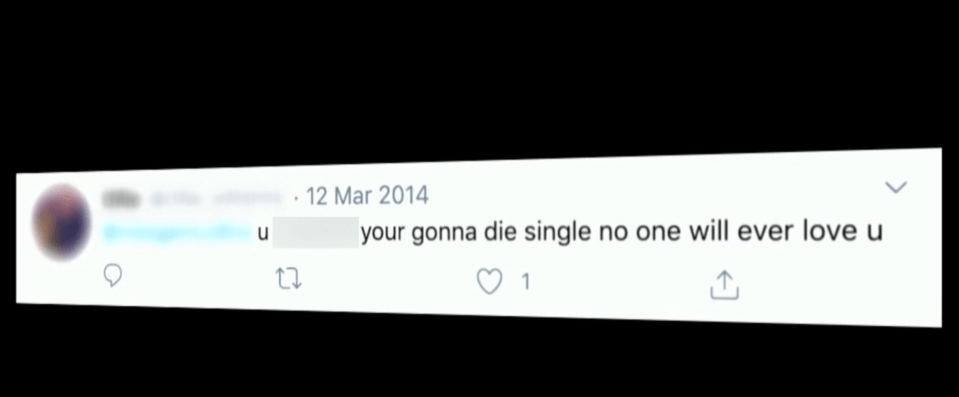 This tweet deeply affected Gemma in 2014