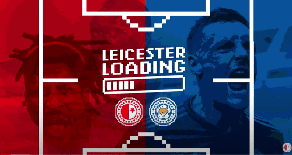Slavia Prague launched a mini-series called 'Leicester Loading'