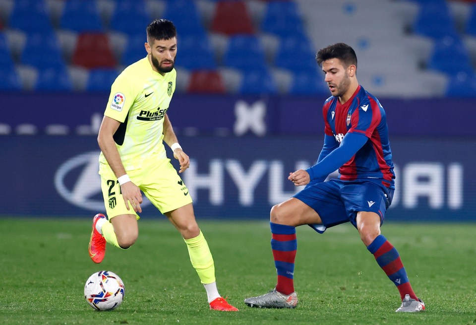 Yannick Carrasco will miss out