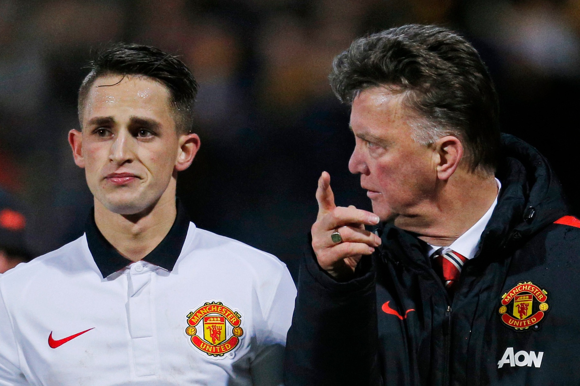 Adnan Januzaj has recalled his difficult period under Louis van Gaal at Manchester United