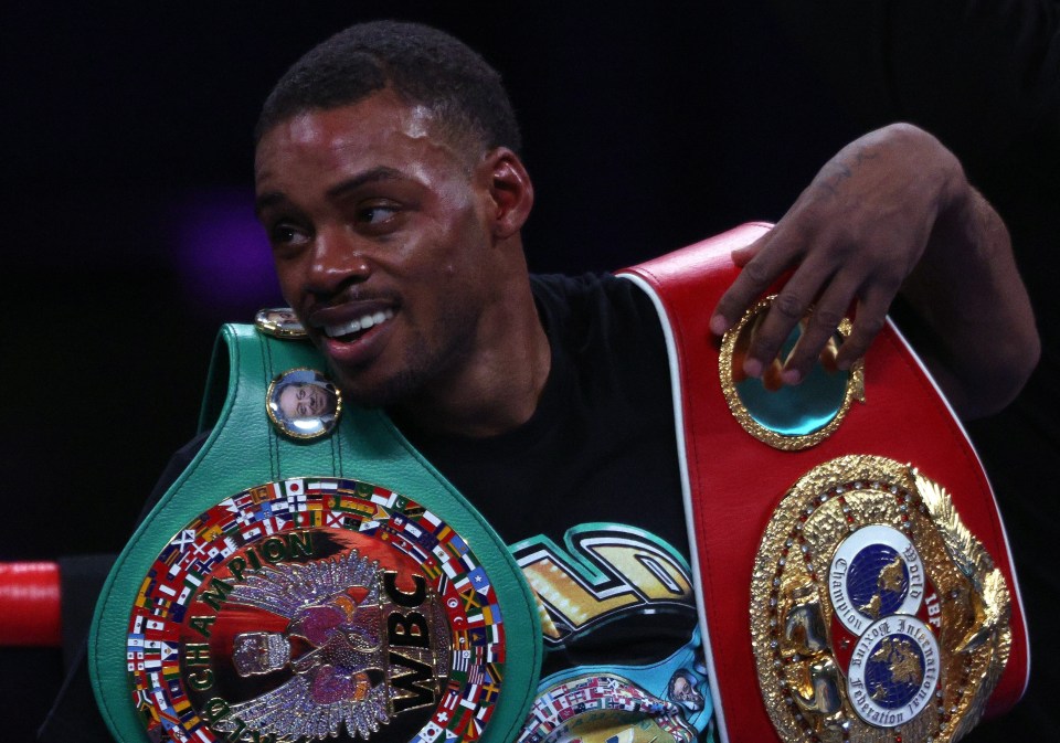 Errol Spence Jr has revealed his top five pound for pound list