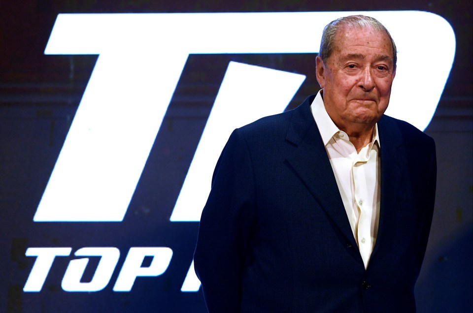 Legendary Top Rank promoter Bob Arum