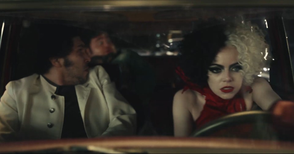 However she is also seen hot wiring a car looking a bit wild