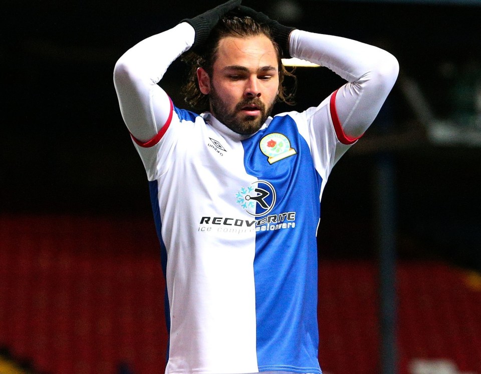 Dack, who plays for Blackburn Rovers, was caught doing 68mph in a 60mph zone