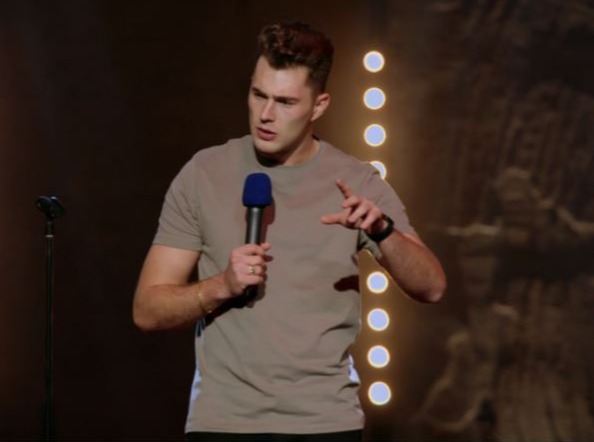 Curtis Pritchard horrified fans with his 'vulgar' routine