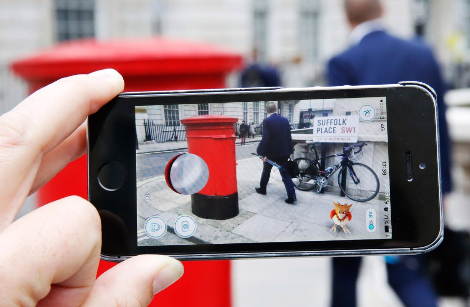 Augmented reality (AR) technology superimposes scenery and characters onto your real-world view
