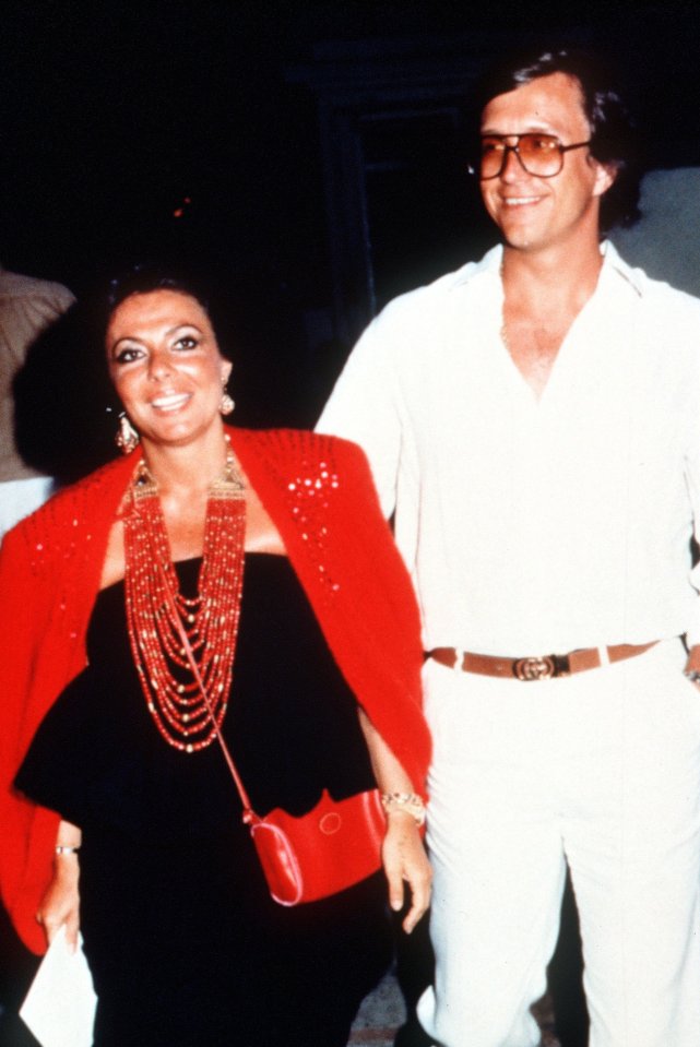 Patrizia Reggiani and Maurizio Gucci