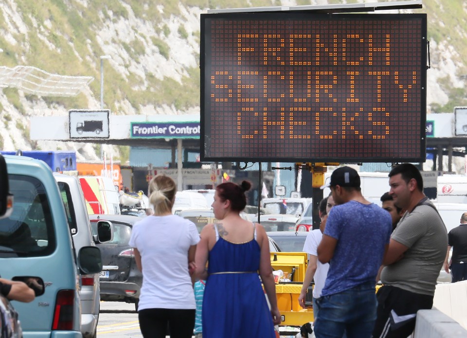 The new measures come into force on Friday, but Brits will have to wait until May 17 to get across the Channel legally
