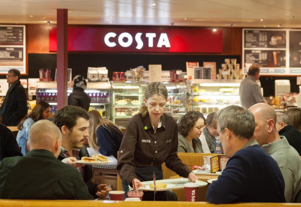 Brits have been warned not to mix in service stations if they are travelling (stock image)