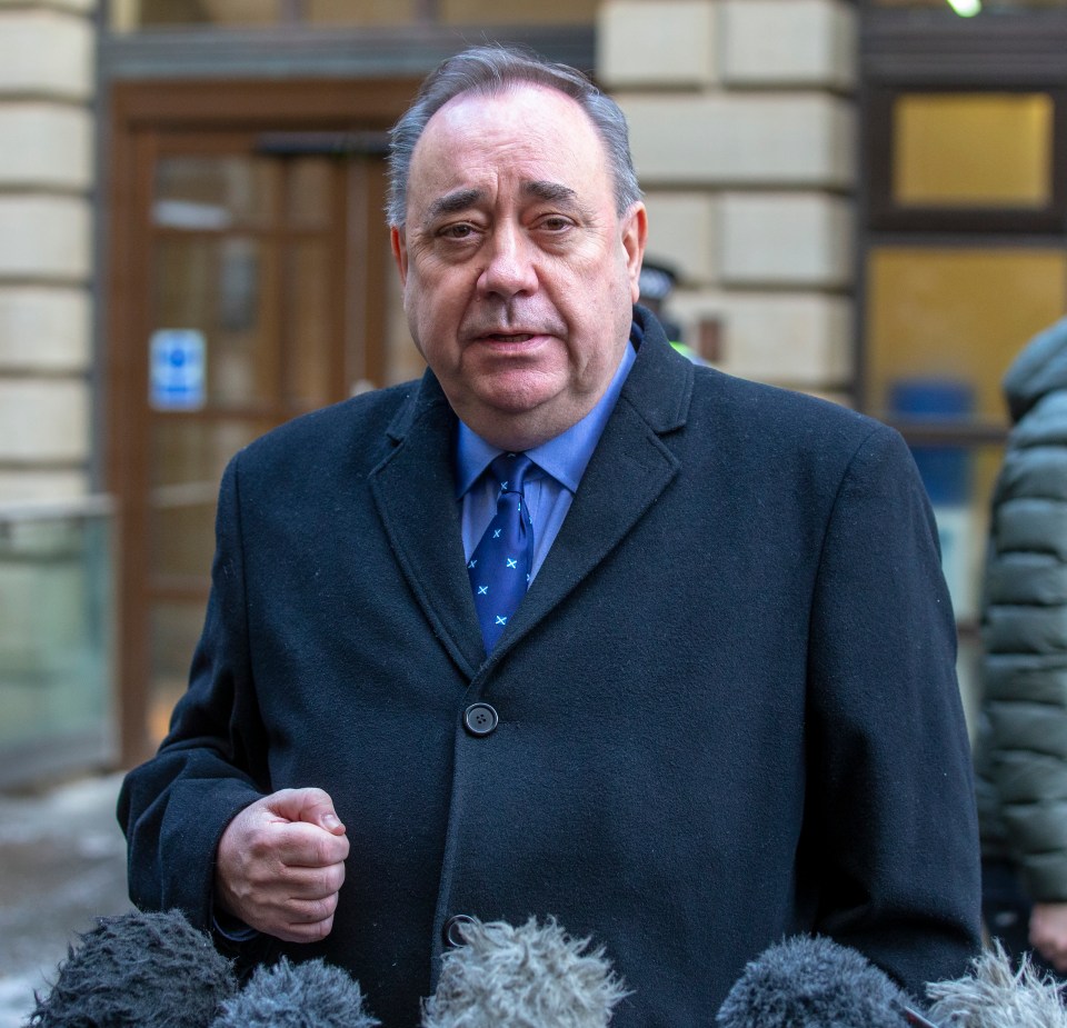 Mr Salmond, who was cleared of all charges against him, claims he's the victim of a 'malicious plot'