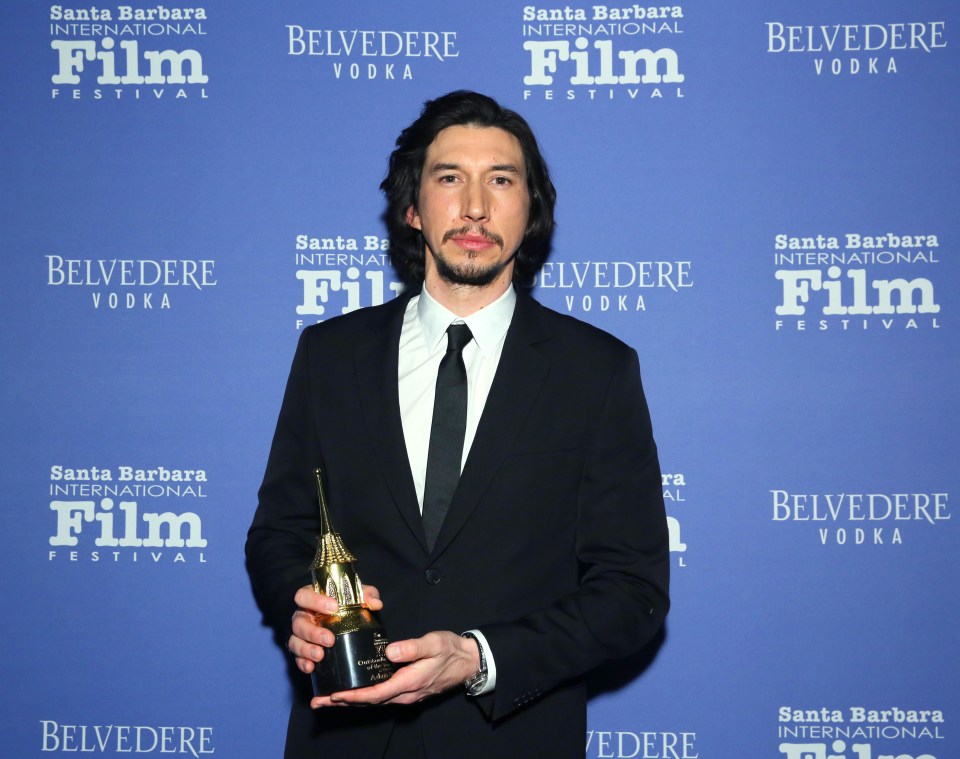 Adam Driver is known for his roles in Stars Wars, The Dead Don't Die and What If