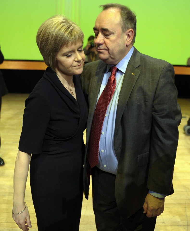 Mr Salmond is locked into a bitter political war with Nicola Sturgeon