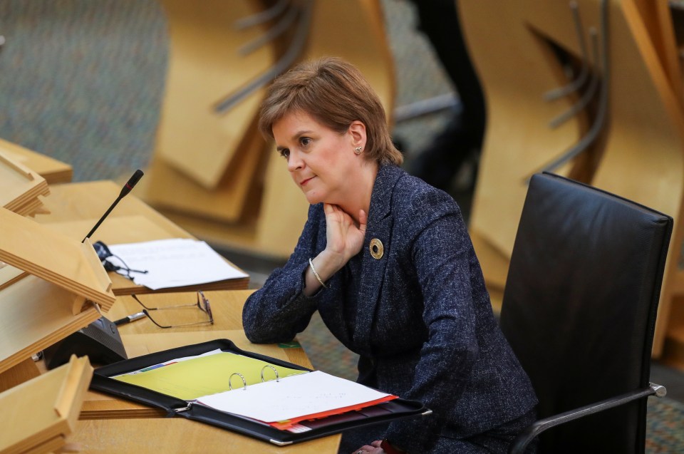 The First Minister is under pressure to step down - but has defiantly vowed to stay in her role