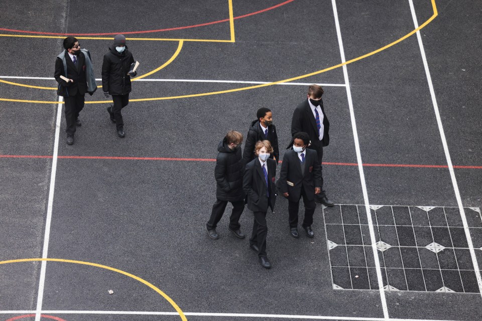 New mask wearing guidance is also in place for secondary students