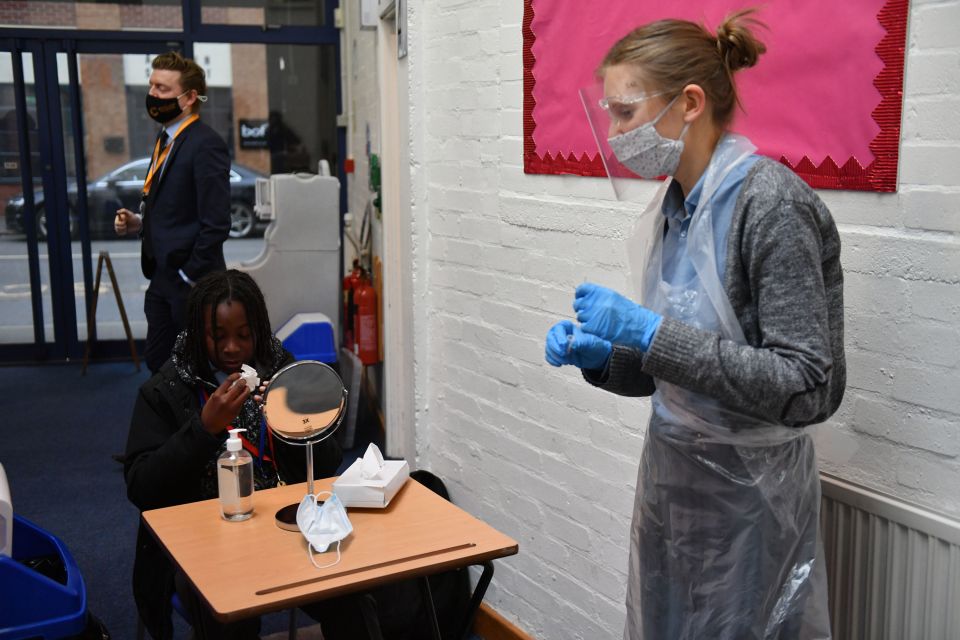 Some secondaries are staggering the return of pupils to help the rollout of mass testing
