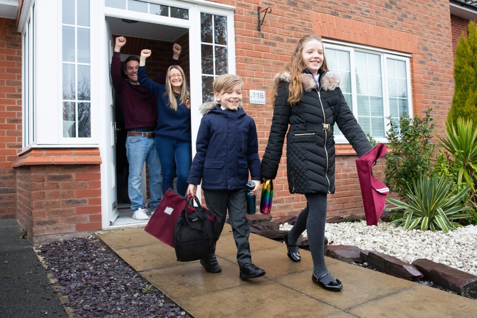 Parents up and down the country have been cheered by the return of schools today
