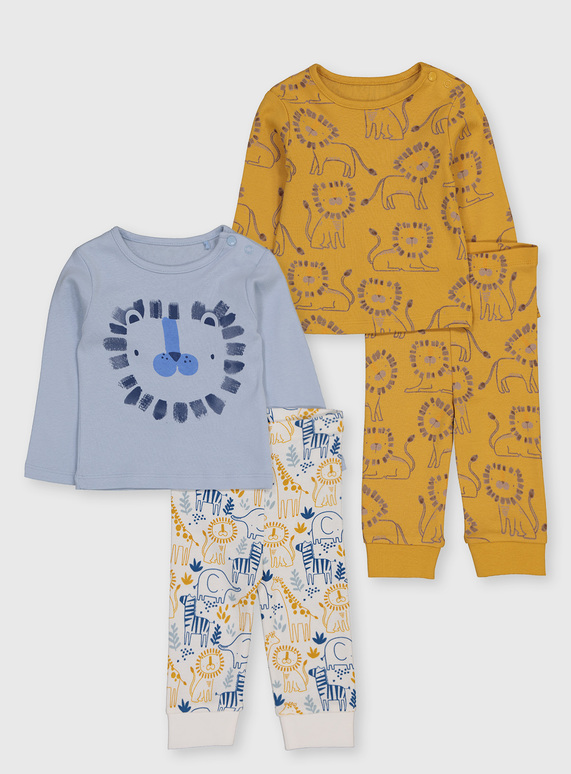 She reckons the lion's face on the blue set resembled something phallic instead