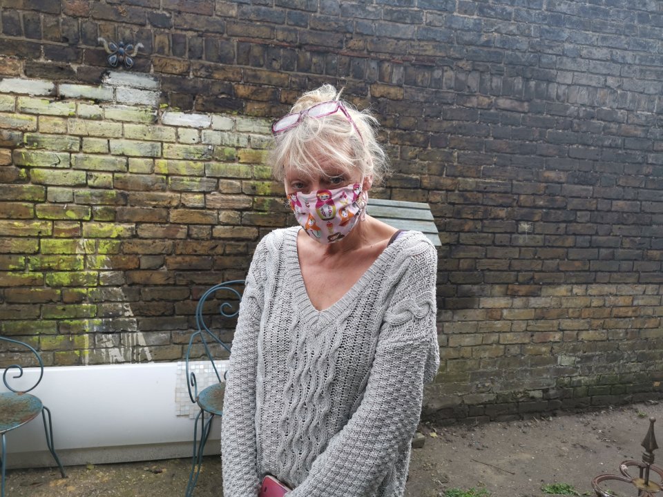 The 64-year-old artist was forced to sleep on a friend’s couch
