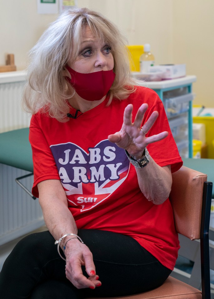 Sherrie said she was 'gobsmacked' to hear how many people had signed up to volunteer