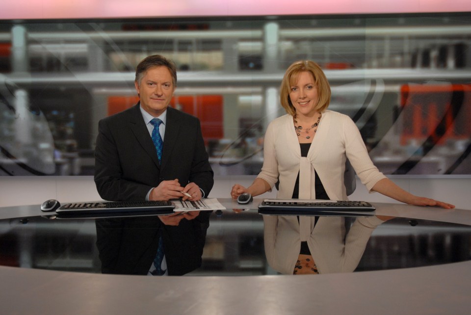 The newsreader has been presenting on the BBC for 18 years