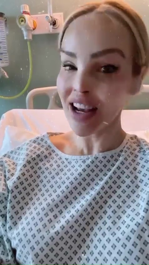 Katie Piper is undergoing another surgery on her right eye