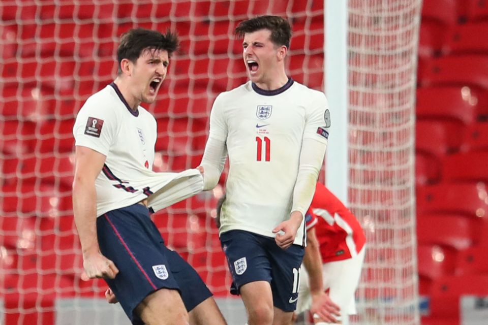 It was down to Maguire to keep England on track for Qatar 2022