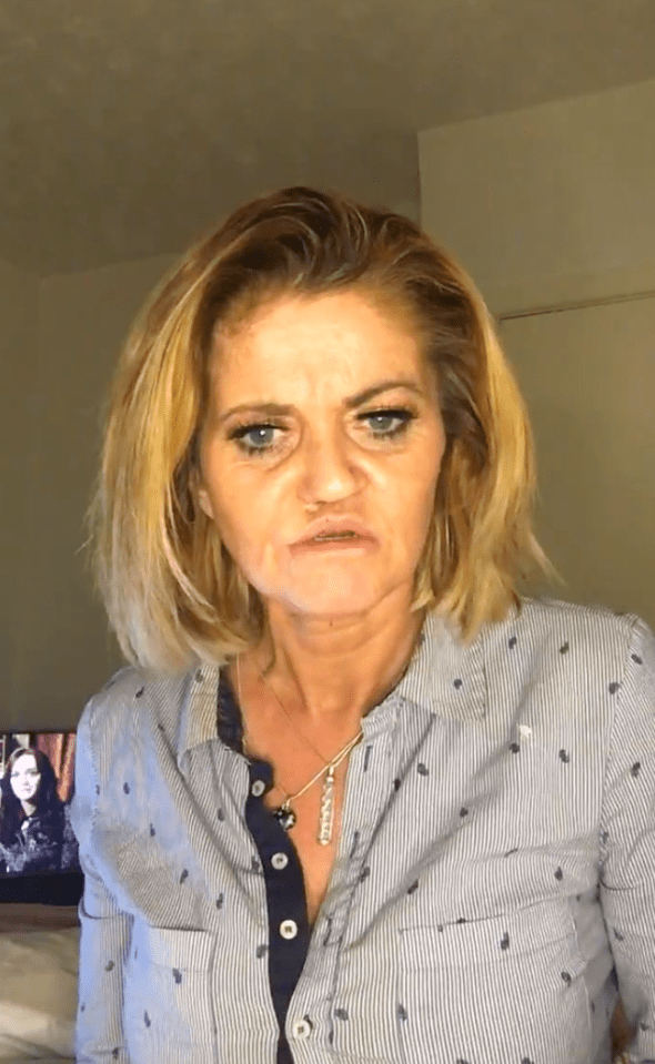 Danniella hit back in her own video on Instagram