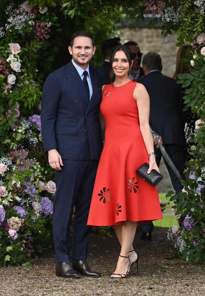 Christine married footballer Frank Lampard in 2015