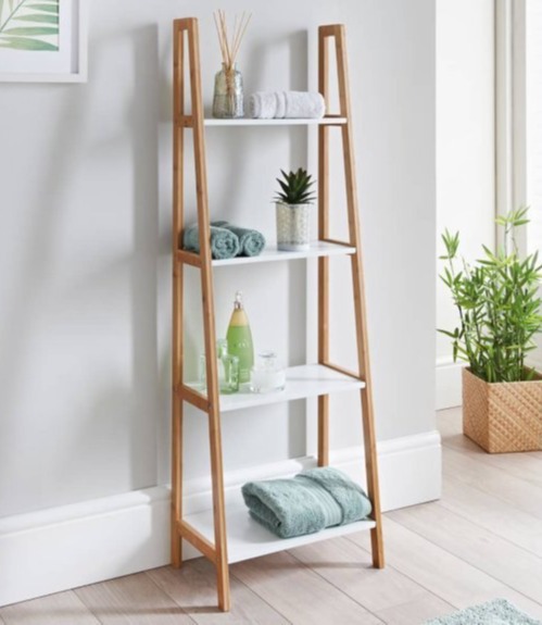 Four-tier ladder shelf was £25 now £20