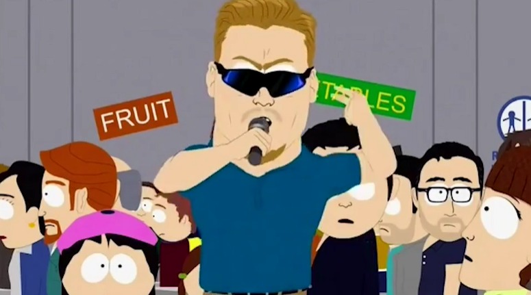 South Park character PC Principle endeavoured to enforce all things Politically Correct