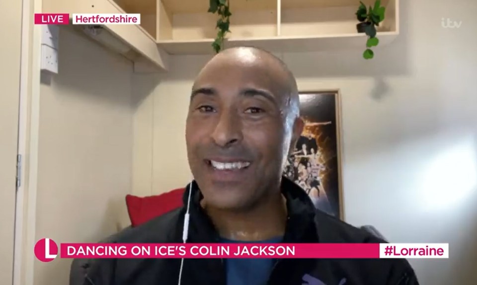 Colin appeared on Lorraine this morning