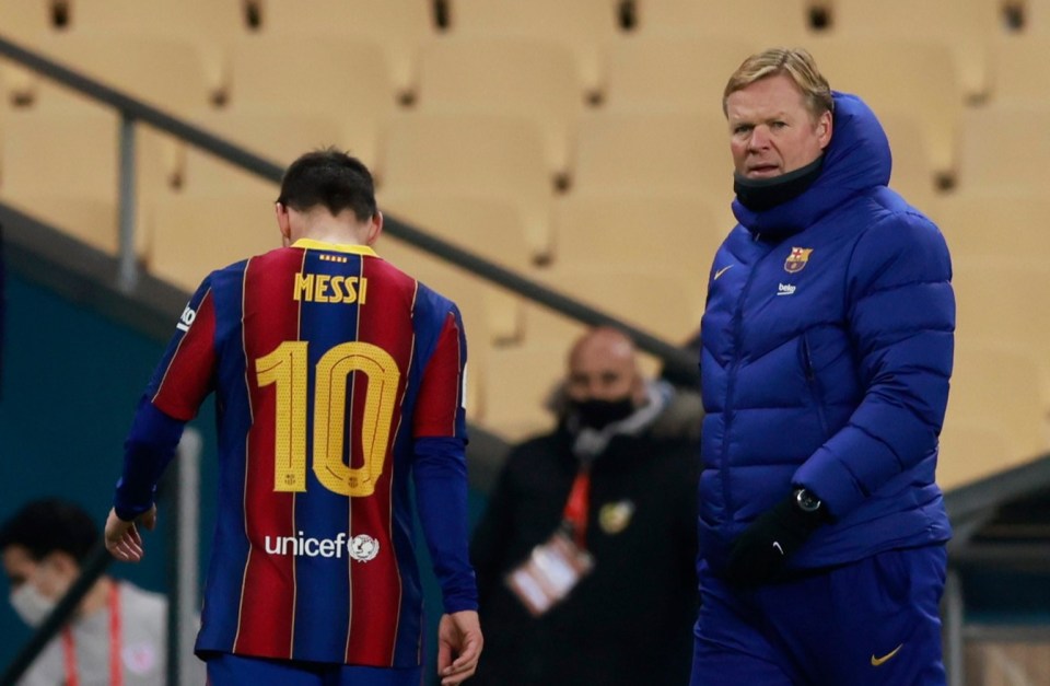 Ronald Koeman faces a fight to convince Lionel Messi to stay at Barcelona